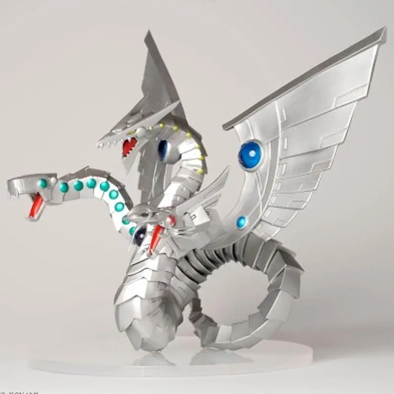 حقيقي يو غي أوه! لعبة البطاقة الرسمية سايبر نهاية التنين وحوش الفيلق أنيمي نموذج لجسم جامع سطح المكتب لعبة حلية هدية