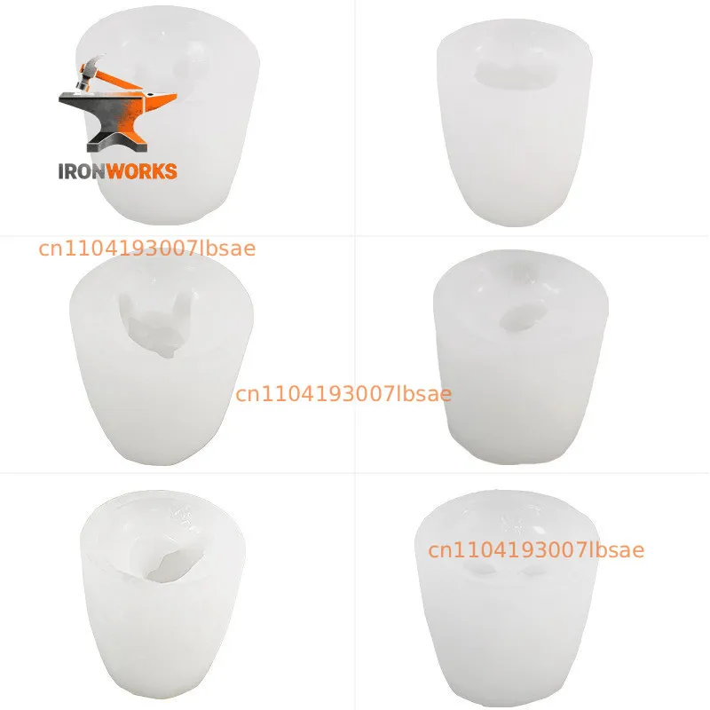 Twelve constellations aromatherapy gypsum silicone mold 3D three-dimensional candle diffuser stone handmade soap model