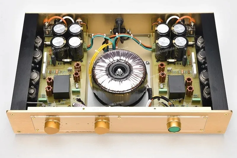 2025 FM300A HiFi Power Amplifier: 80W*2 (8Ω) / 150W*2 (4Ω), 99.9% Direct Engraved FM Acoustics