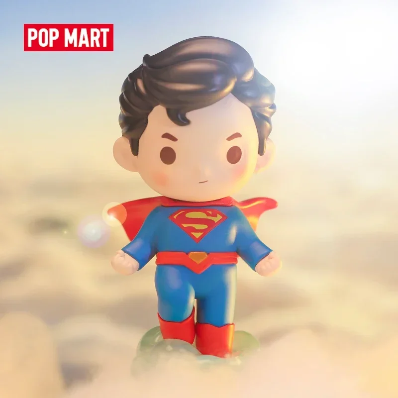 POP MART X DC Justice League Serie Blind Box Mystery Box Kawaii Ornamente Figuren Home Decor Desktop Modell Puppen Gilrs Geschenk