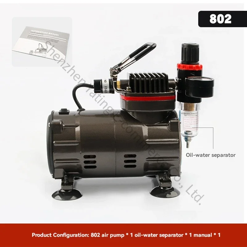 New 802type 220v Handheld Coloring Spray Pen Sprayer Pump Universal Air Pump