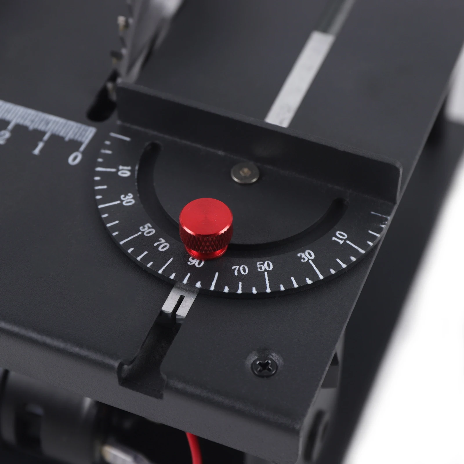 Black 200W Mini Table Saw Multi-Functional Cutting Bench With 7 Gears Adjustable Speed