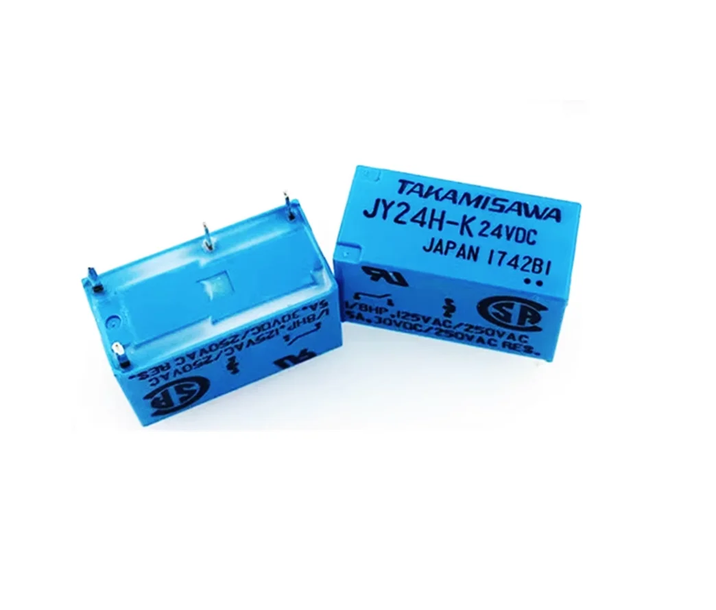 

HOT NEW JY24H-K JY24HK 24VDC DC24V 24V relay 4PIN