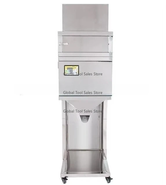 Automatic 100-5000g Food Grain Filling Machine, High Precision Powder Granule Weighing Packaging Equipment for Rice Flour Seed P