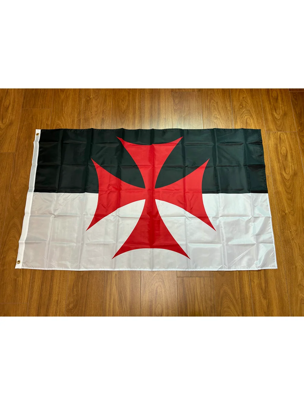 Z-ONE FLAG  Catholic flag 3x5 feet hanging polyester Roman Catholic Church flag decorated with Templar flag