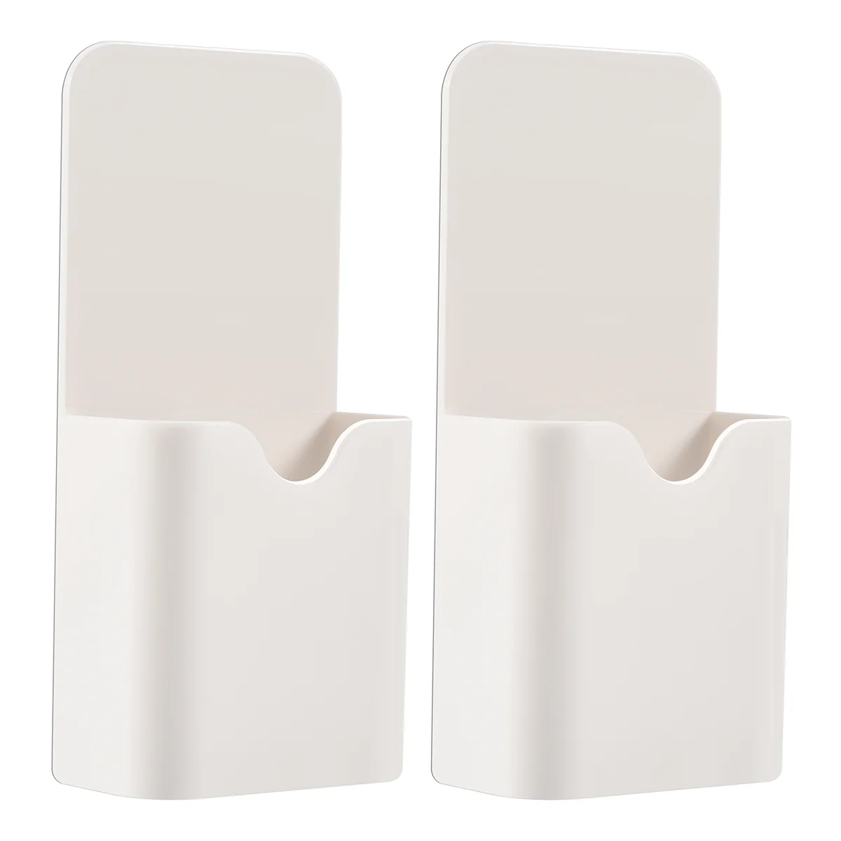 Marcador magnético caneta titular, quadro branco ou geladeira, Ímã lápis copo para escola Office Home, 2 Pack