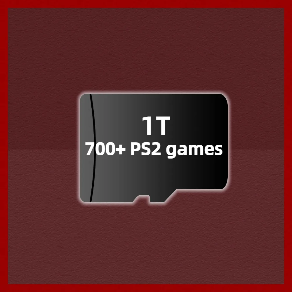 Carte de jeu TF pour Retroid Pocket 4 Pro, jeux rétro, PS2, PSP, PS1, console portable Android, mémoire de jeu, cartes SD H-Speed, 1 To, 512 Go