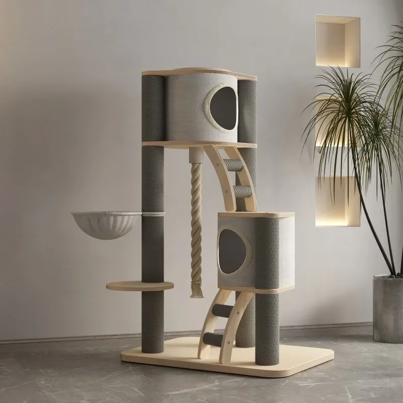 New Arrivals Soft Plush Materialmulti Layers cat Tree Tower for Multiple Cats