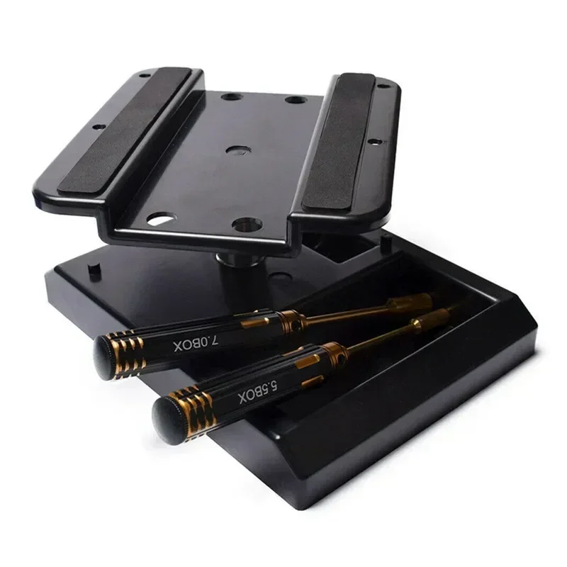 1PCS Plastic Repair Tool Work Stand for 1/12 1/10 1/8 RC Car Truck Buggy RC Crawler Axial SCX10 Traxxas TRX4