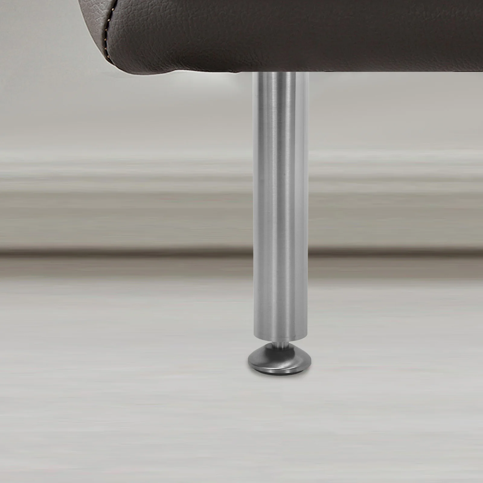 

4Pcs Adjustable Stainless Steel Furniture Feet for Cabinet Sofa Table Chair Bookshelf Height Control Non-Fading Wear Resistant