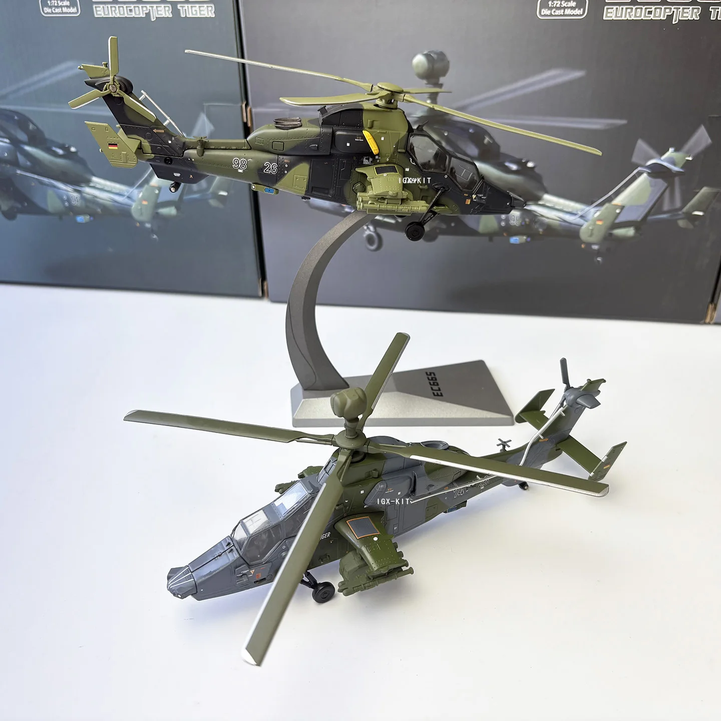 

1/72 Scale Eurocopter EC665 Tiger UHT Attack Helicopter Diecast Finished Military Plane Model Gift Collection Ornament