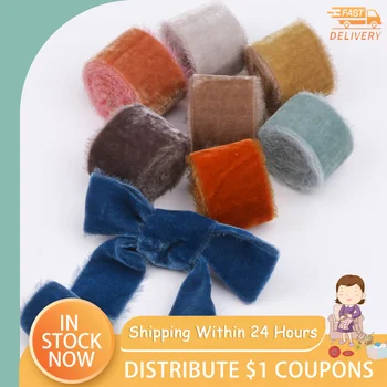 Vintage Hand Torn Rough Selvedge Cotton Hand Band DIY Hand Account Material Forest Wedding Corsage Binding Invitation Wholesale