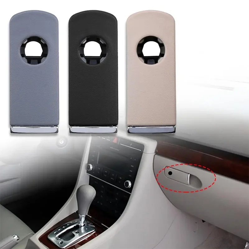 For Audi A4 8E B6 B7 2001-2007 Glove Box Handle Lid Professional Armrest Glove Box Handle Cover Lock With Hole/No Hole 8E1857131