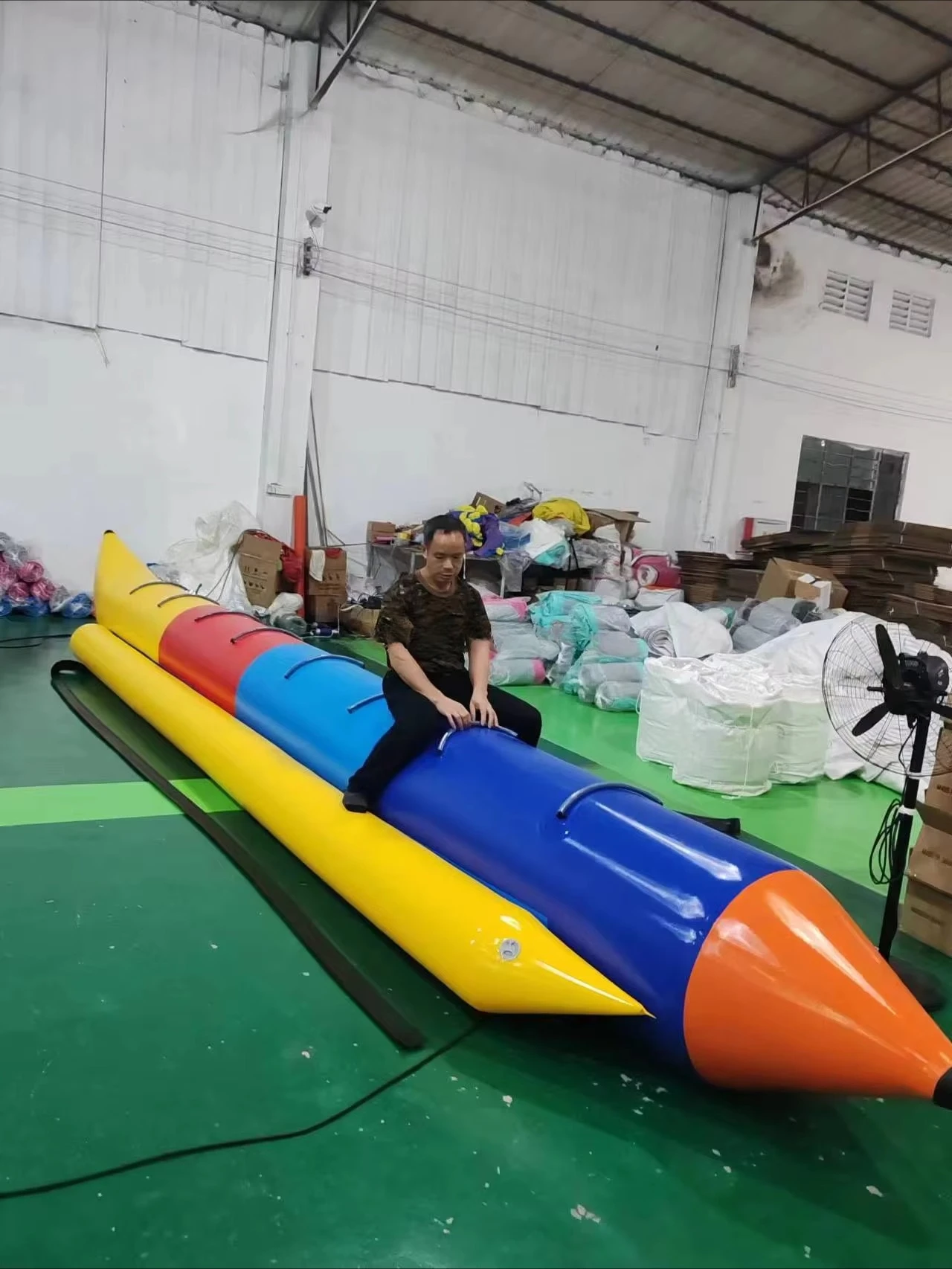 Towable Tube Inflatable Banana Boat Raft Floating Water Games Inflatable Trailer Tube for Adults Other Water Sports Equipment