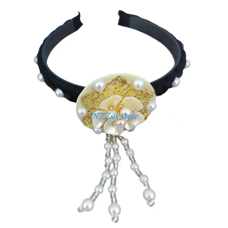 

T21F Fashionable Korean Headpiece Hair Decoration for Children and Adults Great for Adding Charm to Any Occasion or Outfit