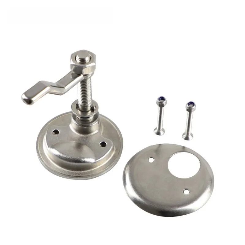 Suitable For Marine Deck Hatch Latch, 316 Stainless Steel Round Pull Ring Lock, Yacht Boat Cabinet Cover Fastener