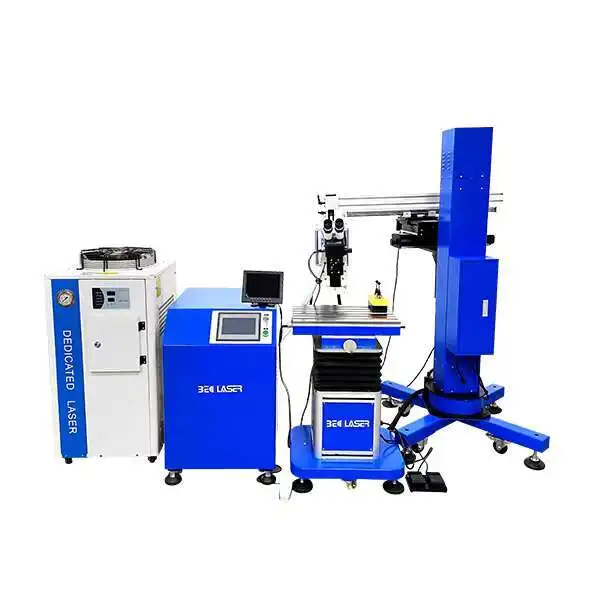 Best Price 200W 300W 400W CNC Stainless Steel Gold Jewelry Mold Automatic Laser Yag Precision Welding Repair Hine For Sale