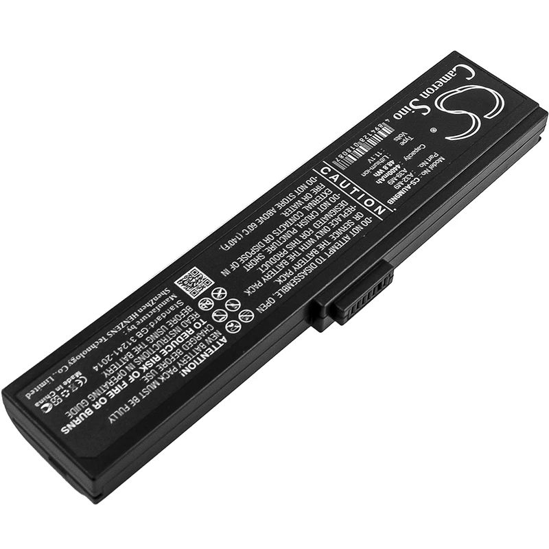 CS 4400mAh battery for Asus M9,M9A,M9F,M9J,M9V,W7,W7F,W7J,W7S,W7SG 70-NDQ1B2000,70-NHQ2B1000M,90-NDQ1B1000, A33-W7