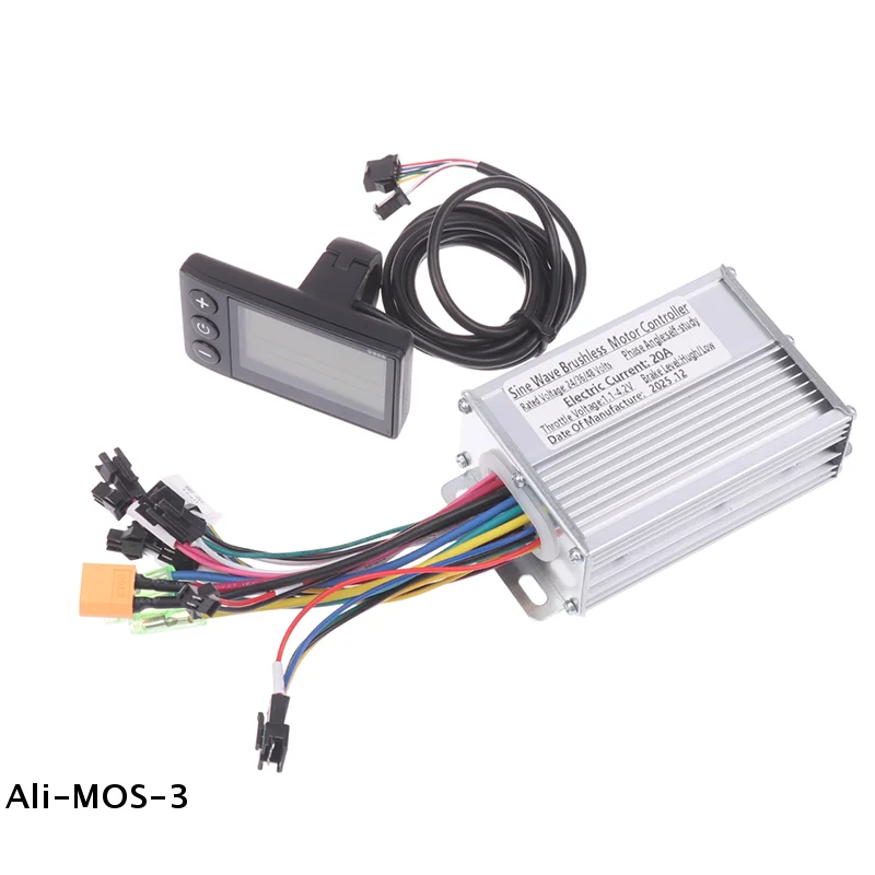 

【S】Motor Controller LCD Motor Controller 48V TF100 Waterproof LCD Display Panel Electric Scooter Brushless Controller Kit