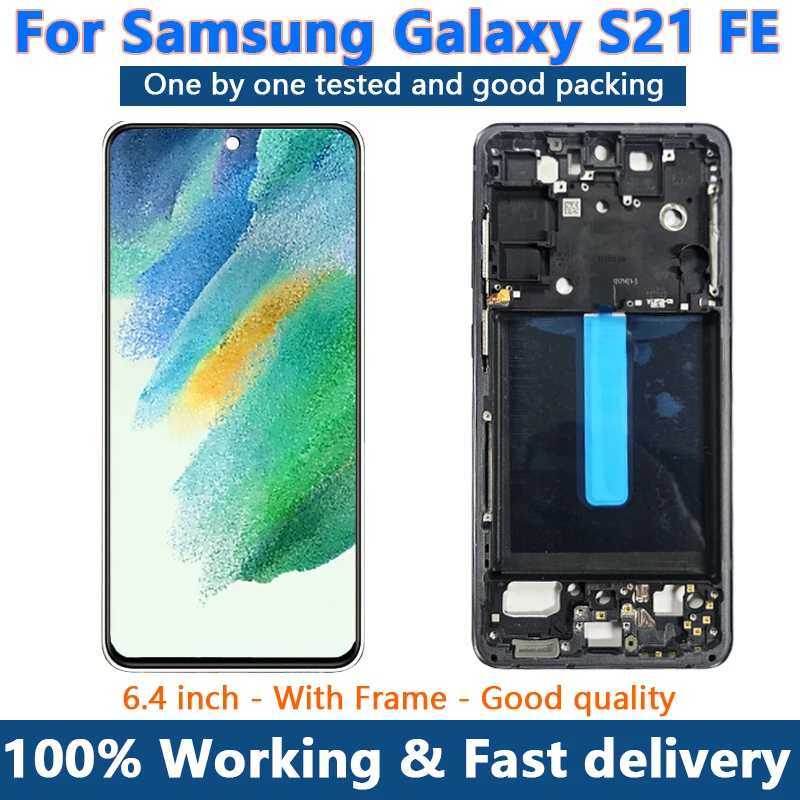 Reemplazo de Pantalla LCD Super AMOLED para Samsung Galaxy S21 FE G990: Evaluación Completa y Guía Práctica