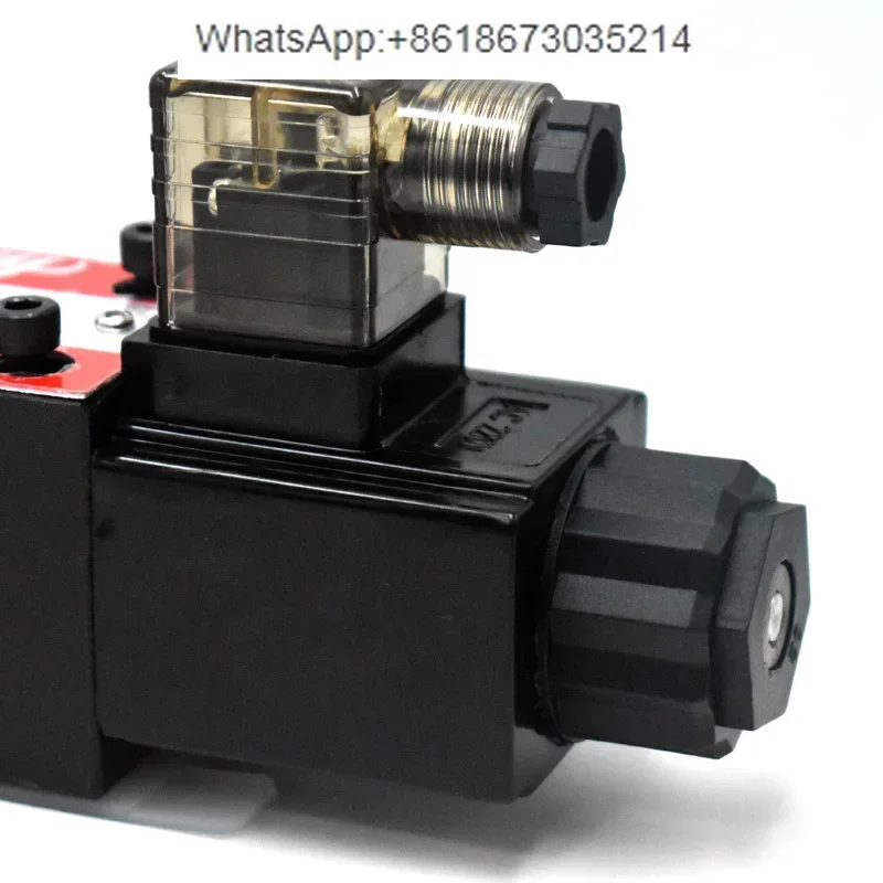 Hydraulic solenoid valve DSG-02-3C2 3C3 3C4 single/double head reversing valve voltage 220V 24V