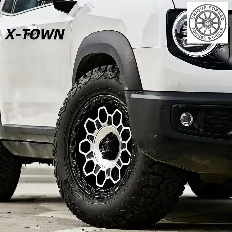 26 Style 18 19 20 22 24 26 Inch 5/6 Holes Custom Off‑Road Wheel 6061‑T6 Alloy Forged Wheels For Jeep Wrangler Y61 Y60 6x139.7 5x