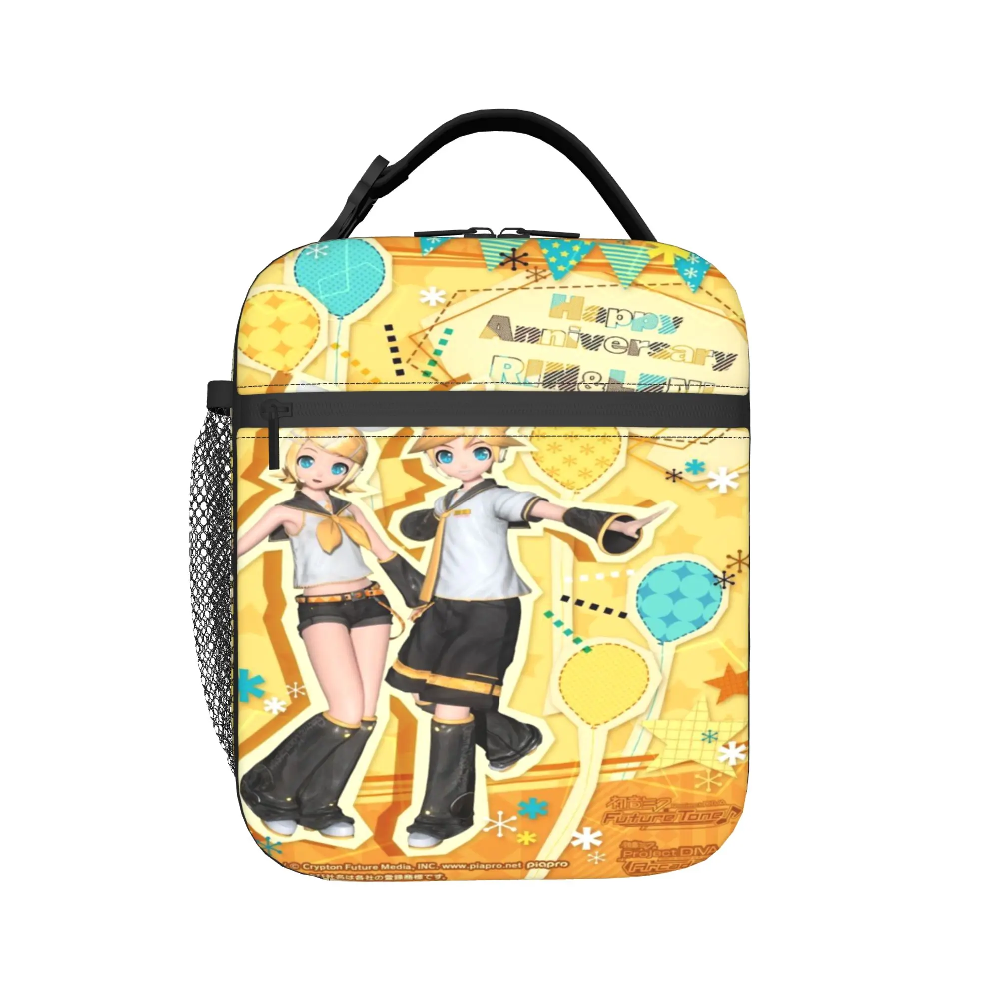 

Lunch Box Kagamine Rin Len Merch Food Box New Arrival Cooler Thermal Bento Box For Work