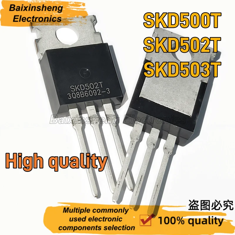 10PCS High quality SKD500T SKD502T SKD503T TO-220 Common Field Effect Transistors for Controller Inverters