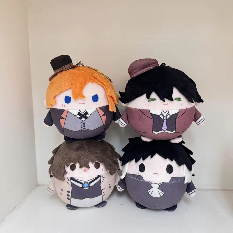

Bungo Stray Dogs ambitus Nakahara Chuya Edogawa Rampo Ryunosuke Akutagawa dazai osamu cute toys Round ball plush dolls gift