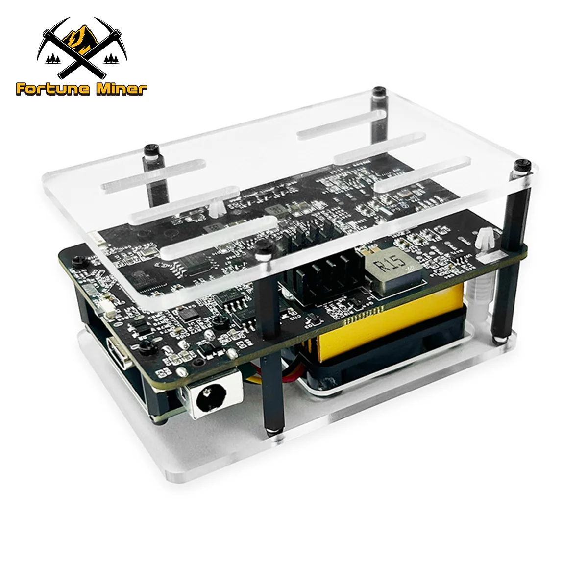 NMAxe Bitaxe Miners Solo Lucky Miner BM1366 ASIC Chip 500GH/s Open source Bitcoin Miner Loterij Miner Machine Thuisgebruik BTC BCH