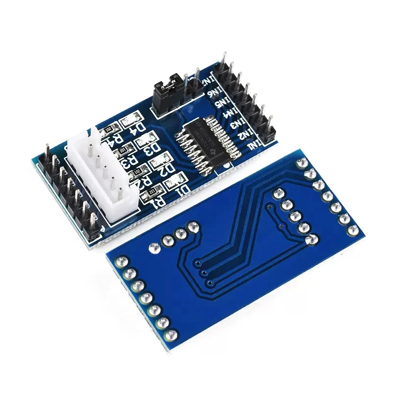 1 LOTTO 28BYJ-48-5V Motore passo-passo a 4 fasi + Scheda driver ULN2003 per Arduino 1 x Motore passo-passo + 1x Scheda driver ULN2003