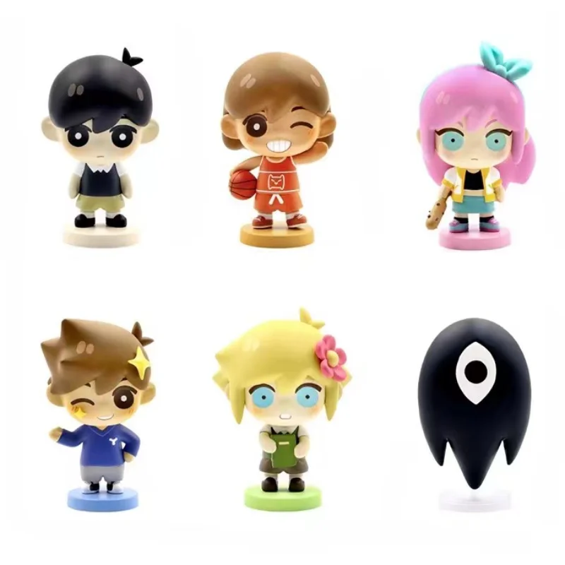 In Stock Original OMOCAT OMORI FARAWAY TOWN Vinyl Figure Collection Anime Figurine Game Genuine Q-version Action Figure Toy Gift