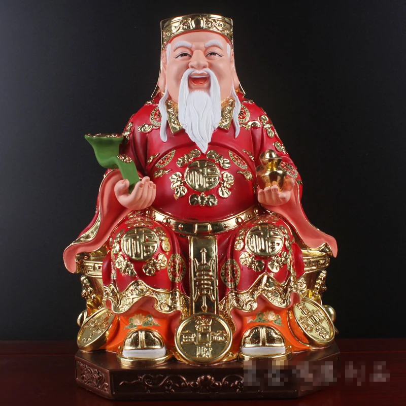 2023 Southeast Asia Indonesia Vietnam TU DI GONG God of wealth CAI SHEN GOOD BUDDHA figure Recruit wealth good luck statue