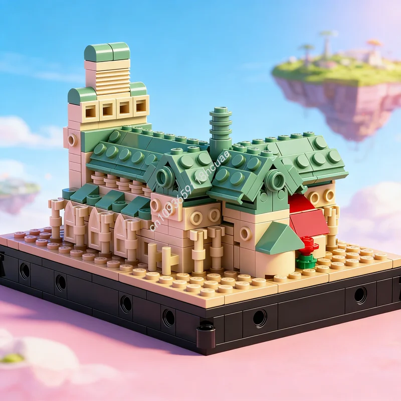 

Набор строительных блоков MOC «Архитектурный собор: Дева Мария на небесах», 365 деталей, идея для рождественского подарка, развивающая игрушка для детей