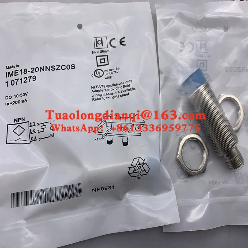 novo sensor de proximidade original IME18-20NNSZC0S IME18-12NPOZC0S em estoque