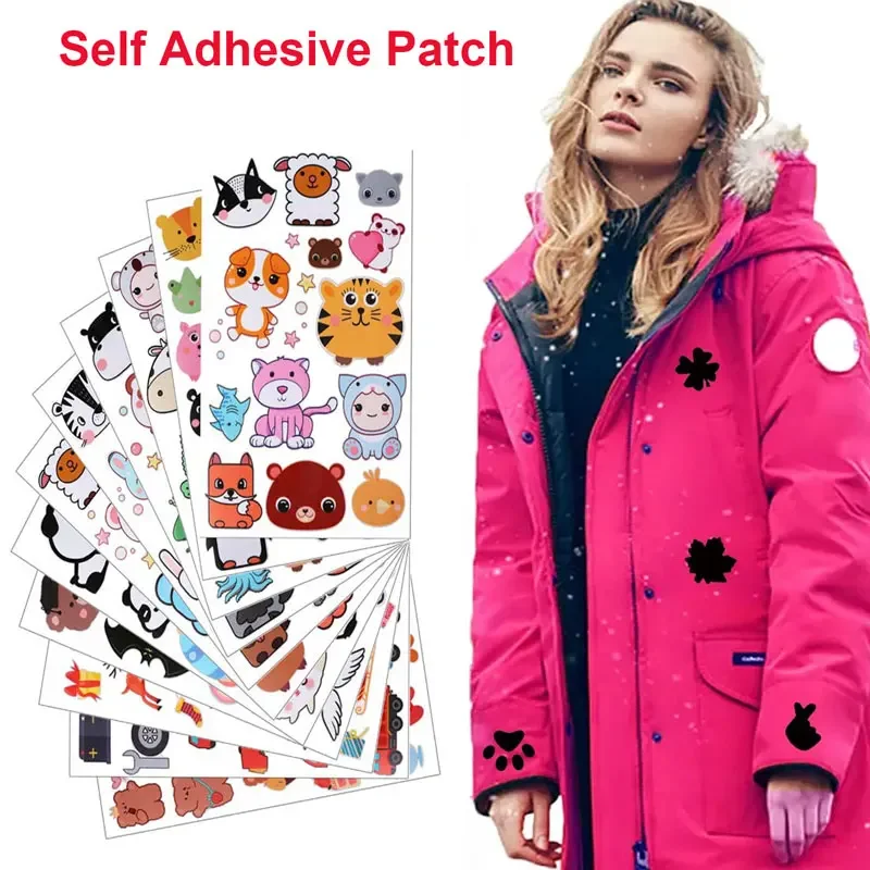 1PC Self Adhesive Nylon Patches Repair Patches Down Jacket Fabric Patch Clothing Repair Patch for DIY Down Jacket Tent Clothes