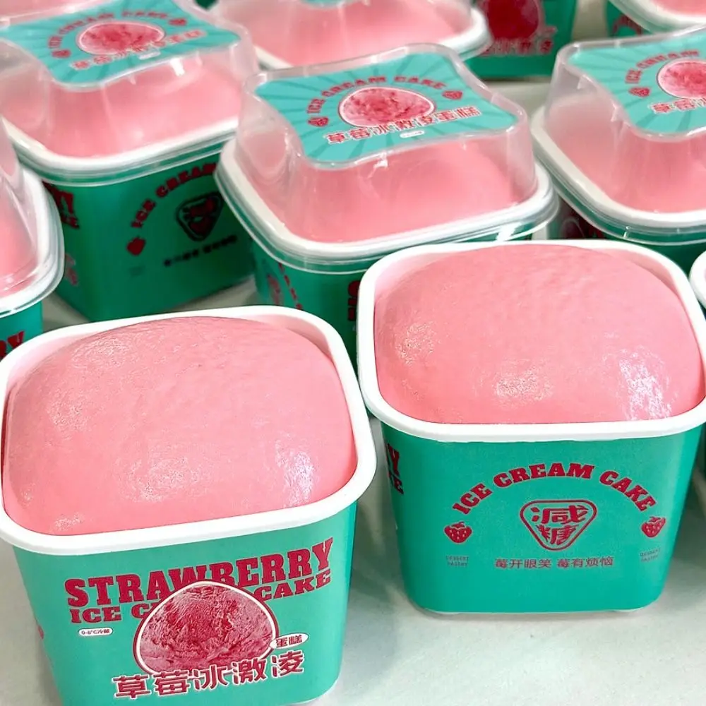 

Медленный отскок, медленно растущий липкий хлеб, имитация еды, мягкая игрушка для сжимания хлеба, милое креативное мороженое, игрушка с медленным отскоком