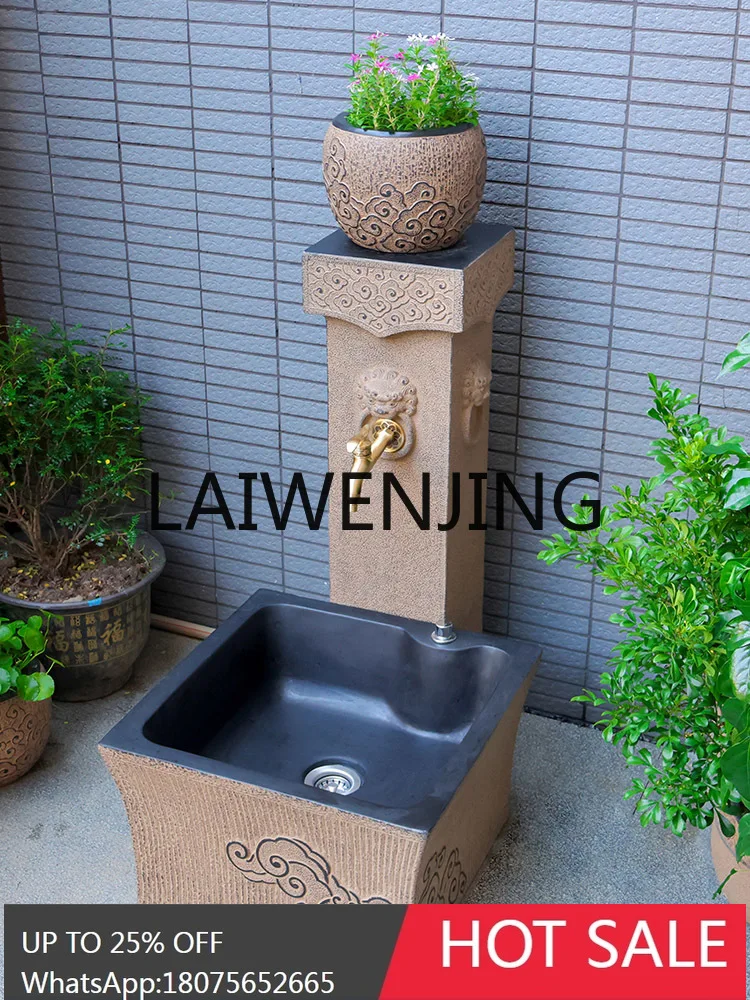 RWJ Outdoor Mop Watering Column Water Bolt Floor Sink