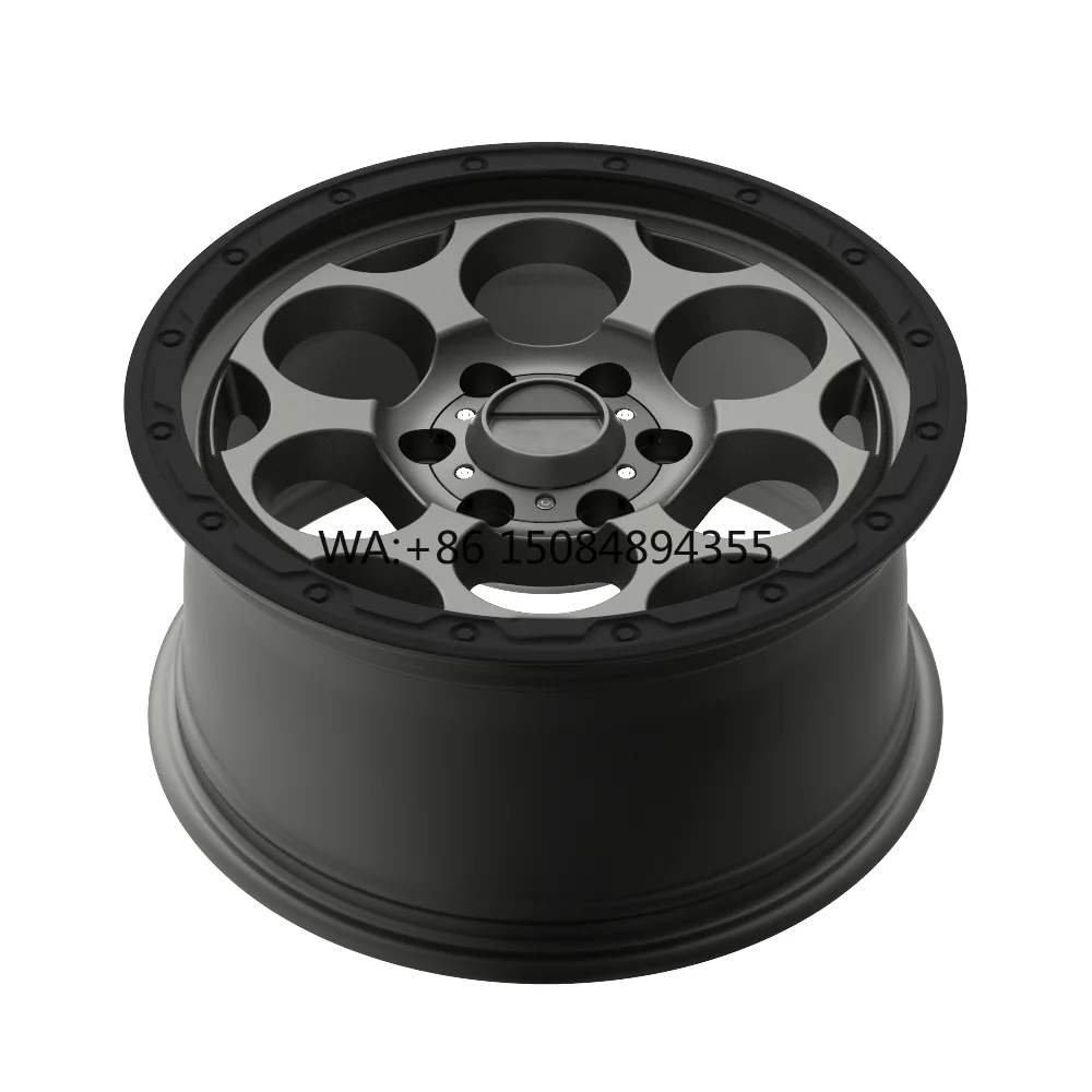

Кованые диски из алюминиевого сплава Custom Matte Black Off Road Deep Dish с 6 отверстиями, 17, 18, 19, 20, 21, 22 дюйма, для грузовиков