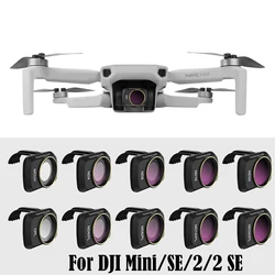 For DJI Mini 1 2 SE/2 SE Drone Camera Accessories Kit Filter UV CPL/Polar ND4/8/16/32 NPPL Natural Night Lens Gimbal Protection