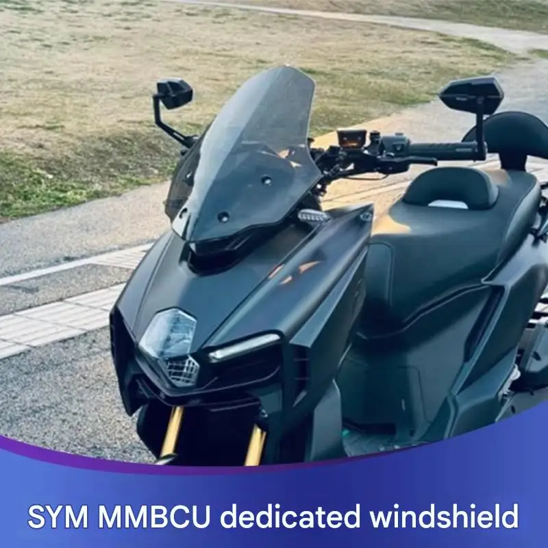 FOR SYM MMBCU Front Wind Deflector All-Weather Wind And Rain Protection Modified Accessory Enhances Front Body Appearance Lines