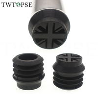 TWTOPSE Folding Bike Bicycle Seat Post End Pad Protector For Brompton Bike Nipple Seatpost Plug 3SIXTY PIKES Bicycle Rubber Part