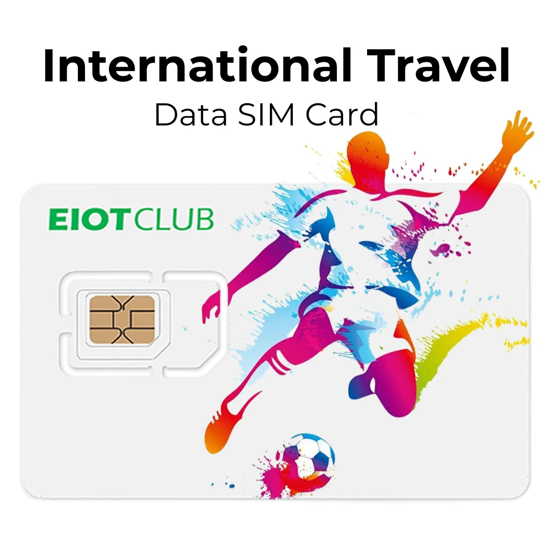 Soccer Season Trips SIM Card US Canada Mexico Europe Global Data Prepaid SIM for Phone Router Hotspot for International Travel