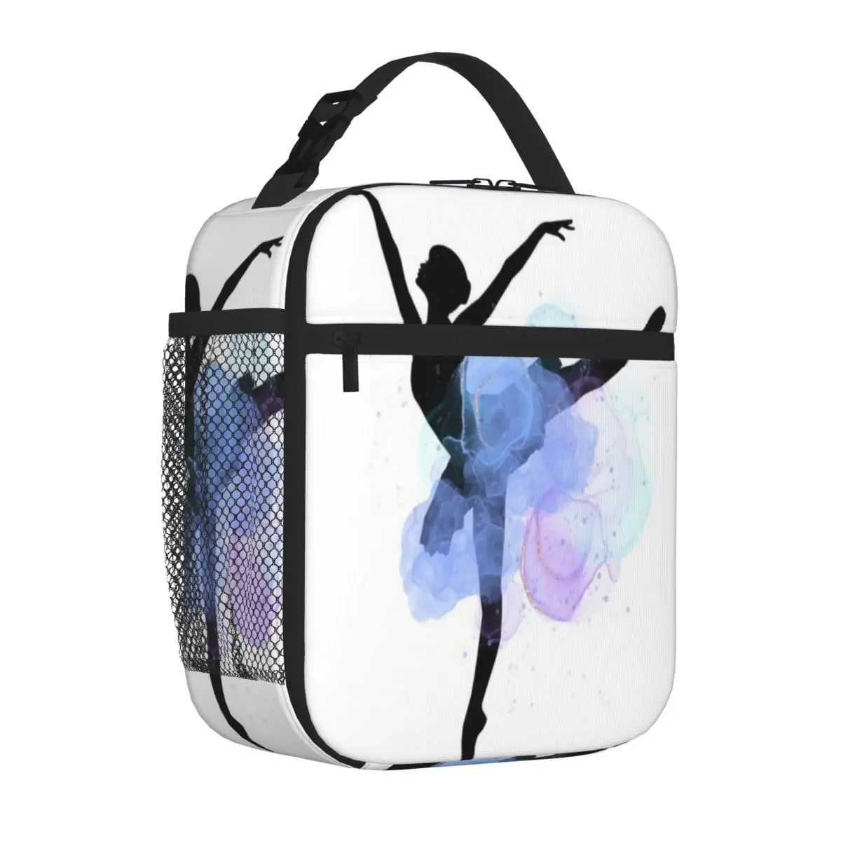 Bestselling Ballet Denim Style Insulated Lunch Pouch Daycare Meal Adult Lunch Bag