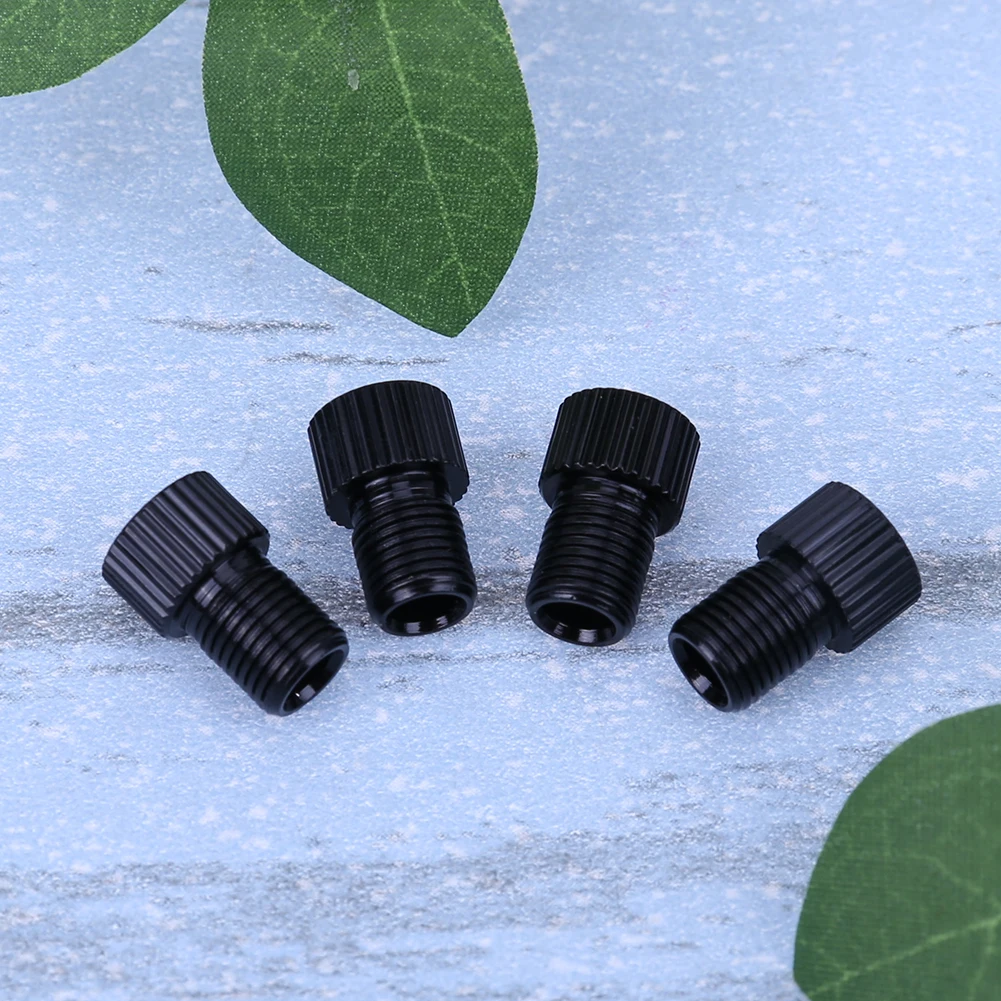 4pcs Presta to Shrader Bicycle Road Bike Valve Adapters Converters