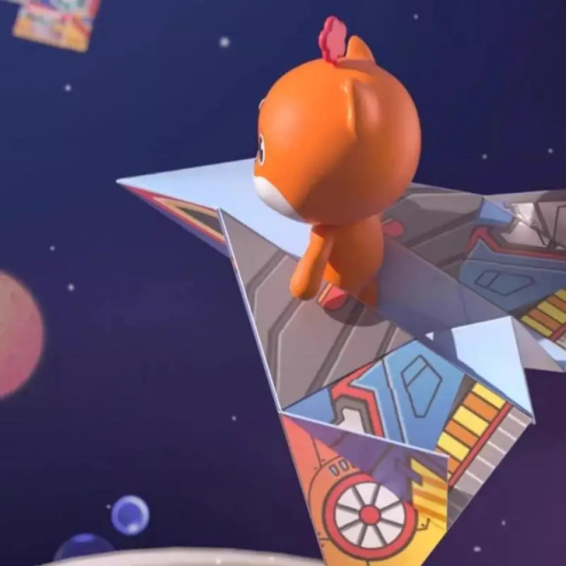 Origami DIY papieren vliegtuigknutselset - Verbeter de ruimtelijke vaardigheden met 36/72/108 vellen STEM-speelgoed voor kinderen