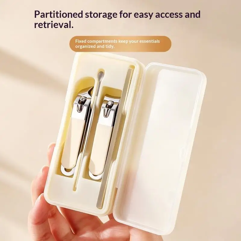 Nail Clipper Set Nail Clippers Home Miter Pedicure Tool Beauty Set Gift Nail Tool Set Ear Pick Spoon Set Of 4/5/8