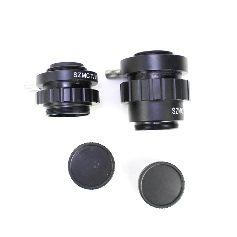 CTV 1/2 1/3 1X Adapter 0.3X 0.5X C mount Lens Adapter For SZM  Video Digital Camera Trinocular Stereo Microscope Accessories