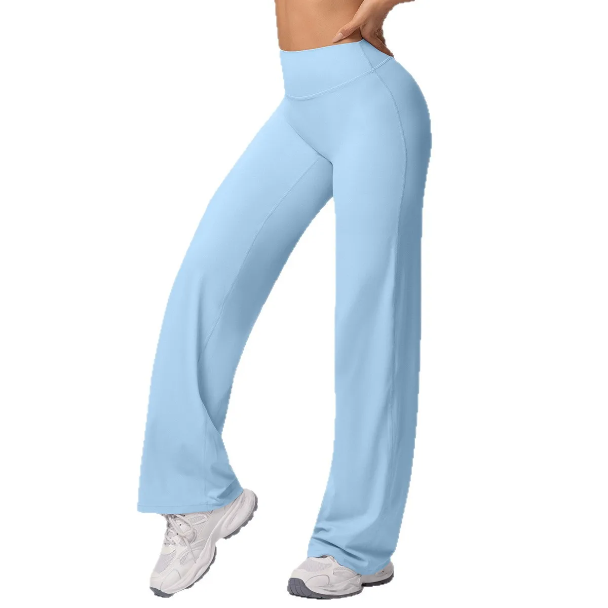 Yoga Pants Wide Leg Sports Leggings Women Gym Clothing High Waist Butt Lifting Flared Pants Casual Jogging Fitness Pants Female