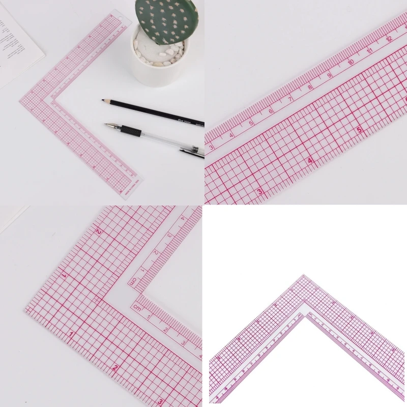 Sewing Patchwork Quilting Ruler Plastic Garment Cutting Craft Scale Rule Drawing Supplies Sewing Accessories